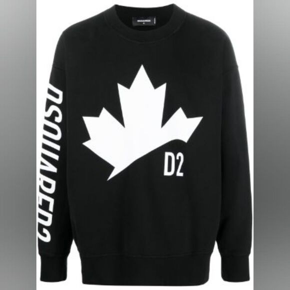 NWT DSquared2 Slouch Fit Sweatshirt - Picture 2 of 10